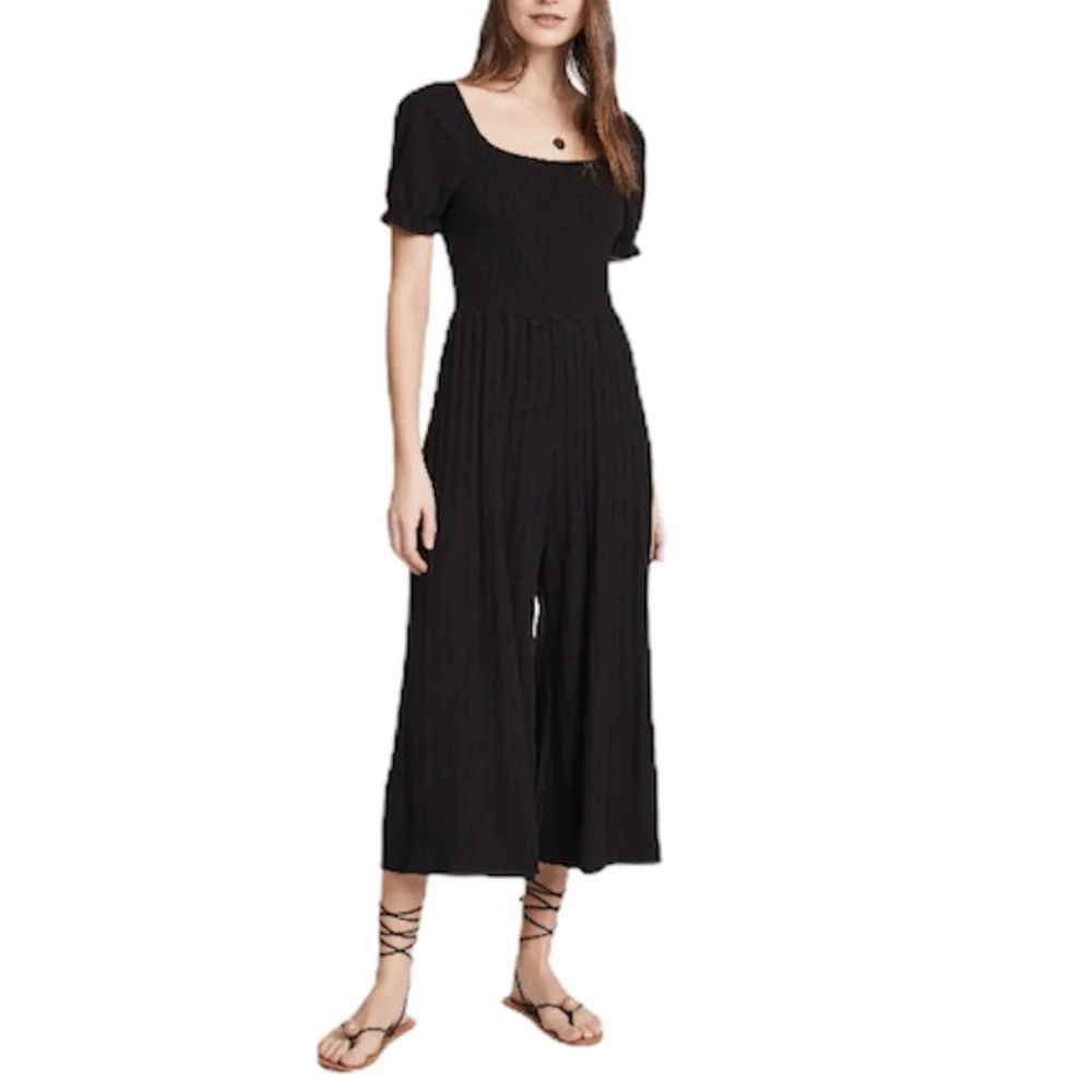 Jack By BB Dakota Total Smock Out Black Jumpsuit M - Picture 3 of 16